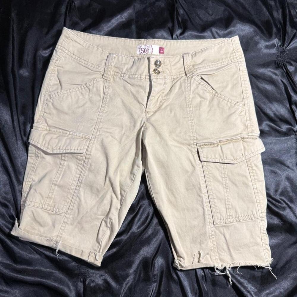 Y2k so clothing tan cargo